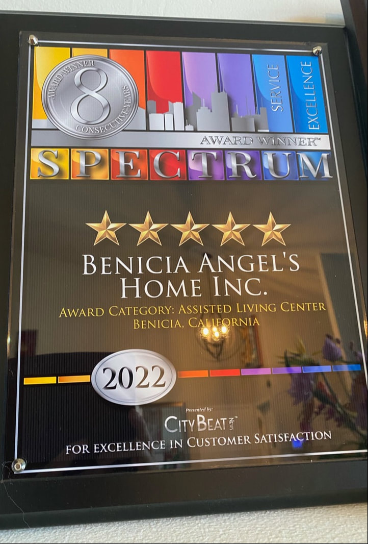 2022 Best Residential Care Facility award - Benicia California